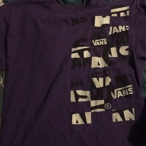 Vans shirt Medium purple